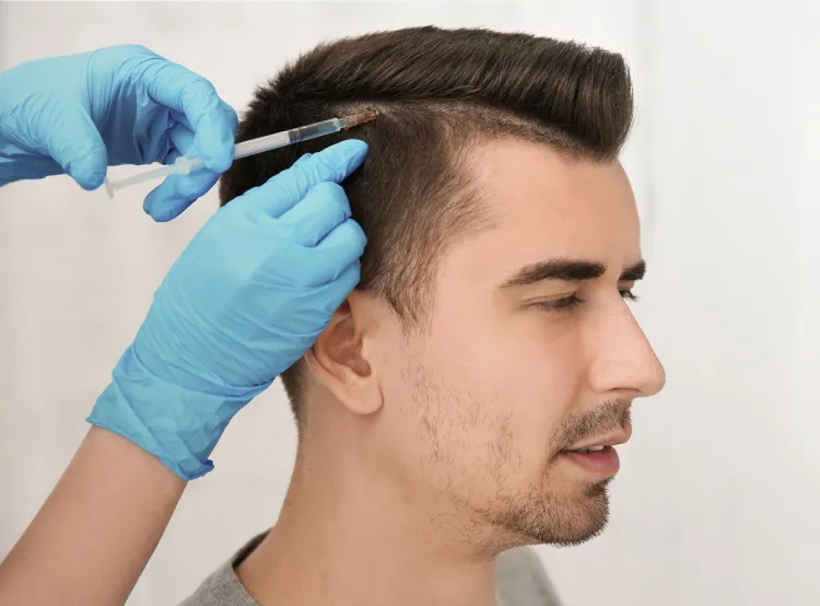 Applying non-surgical treatment for hair